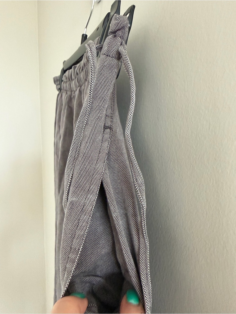 J Jill Gray Lyocell Wide Leg Pants Elastic Waist Casual Lounge Minimalist Small - Picture 5 of 8